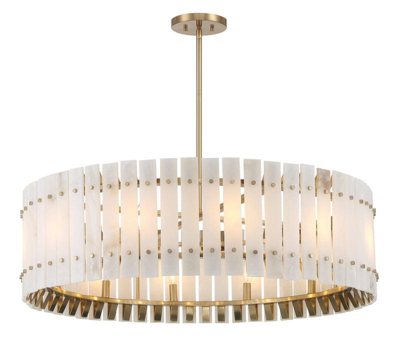 Metropolitan N1848-776 12 Light Pendant, Celeste Brass