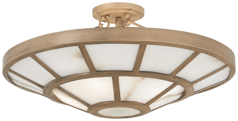Metropolitan N1884-788 Four Light Semi-Flush Mount, Ashen Gold