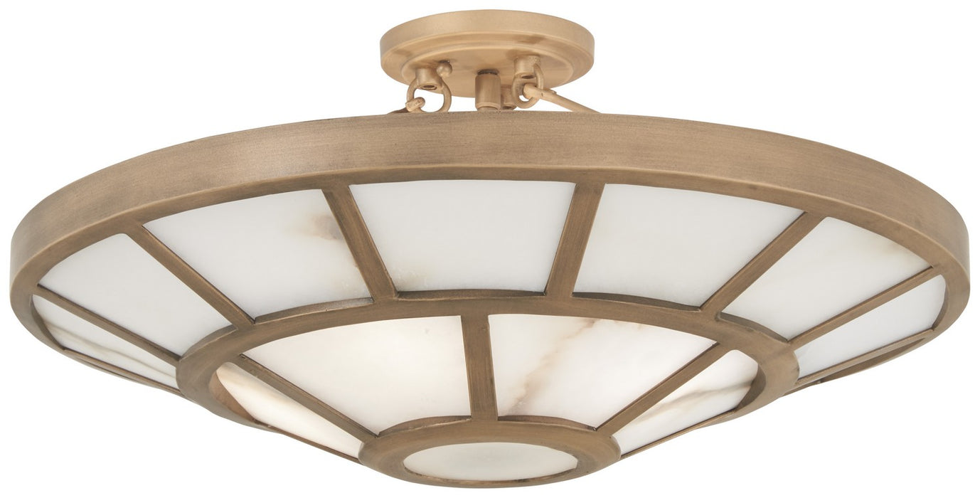 Metropolitan N1884-788 Four Light Semi-Flush Mount, Ashen Gold