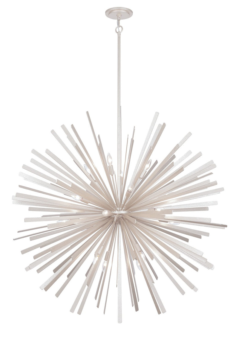 Metropolitan N1909-792 20 Light Pendant, Piastra White