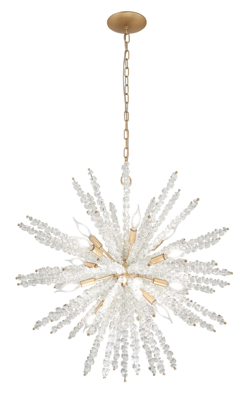 Metropolitan N1955-760 12 Light Pendant, Fawn Gold