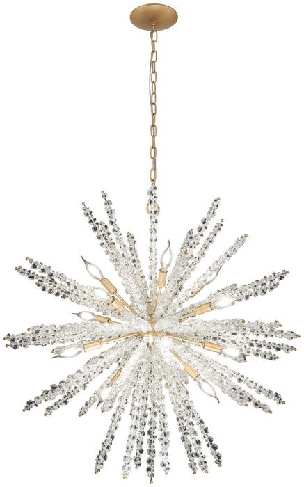 Metropolitan N1957 760 16 Light Pendant, Fawn Gold