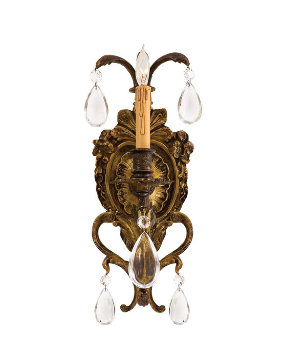 Metropolitan N2144 One Light Wall Sconce, Antique Bronze Patina