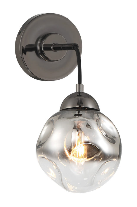 Metropolitan N5361-605 One Light Wall Sconce, Gun Metal