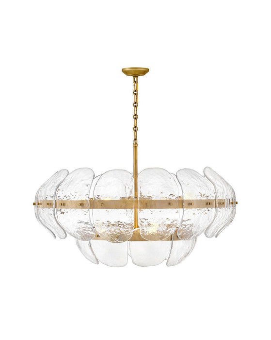 Fredrick Ramond FR30516HB LED Chandelier, Heritage Brass