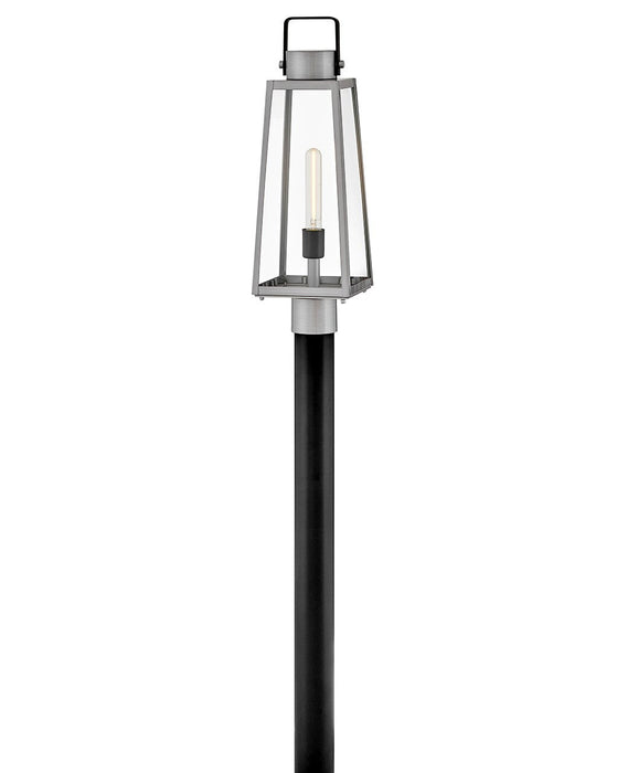 Lark 82001AL LED Post Mount, Antique Brushed Aluminum