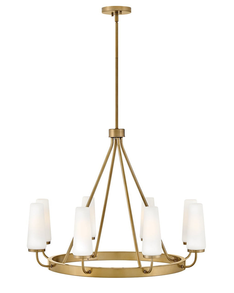 Lark 83626GO LED Chandelier, Gold