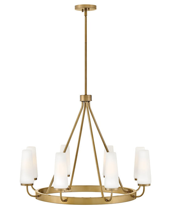 Lark 83626GO LED Chandelier, Gold
