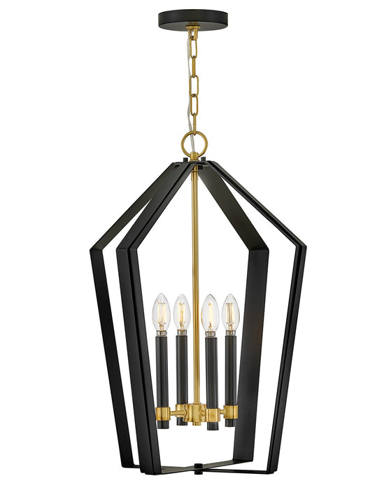Lark 83644BK-LCB LED Pendant, Black