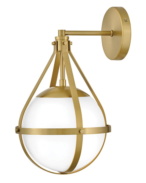 Lark 83670LCB LED Wall Sconce, Lacquered Brass