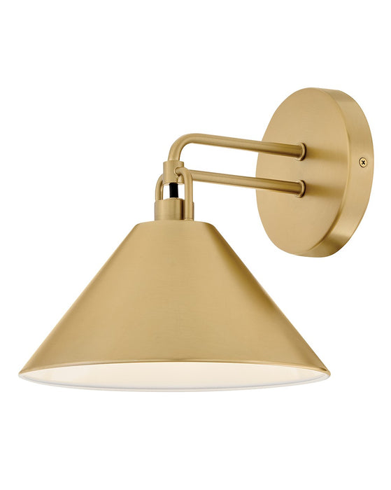 Lark 84430LCB LED Wall Sconce, Lacquered Brass