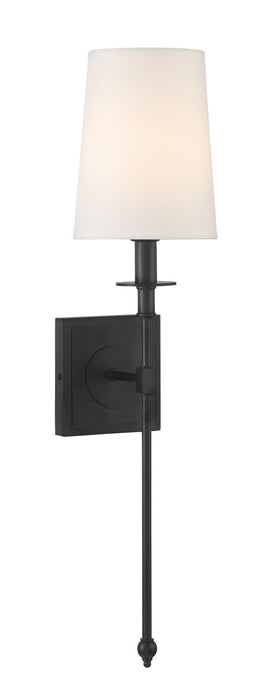 Minka-Lavery 2021-66A One Light Wall Sconce, Coal
