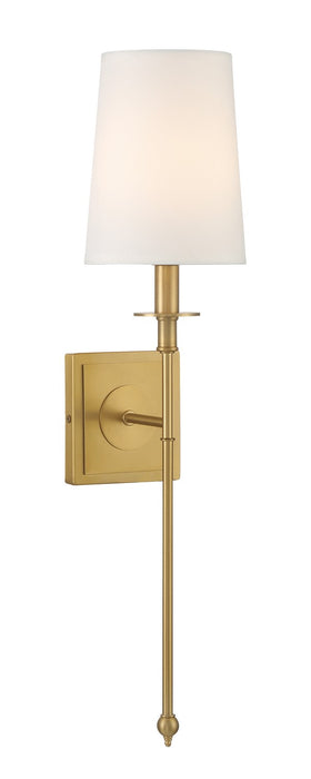 Minka-Lavery 2021-894 One Light Wall Sconce, Signature Brass