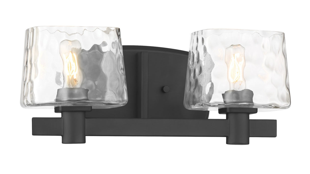Minka-Lavery 2232-66A Two Light Bath Vanity, Coal
