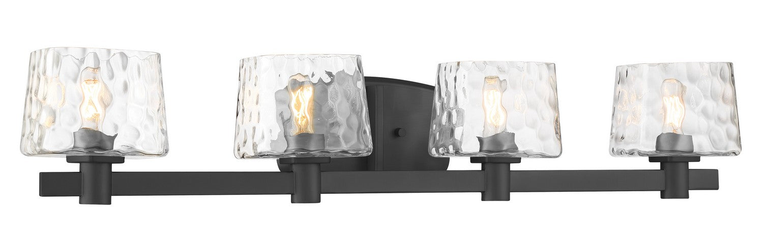 Minka-Lavery 2234-66A Four Light Bath Vanity, Coal