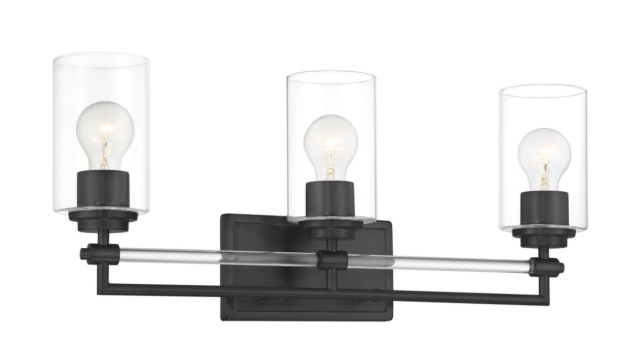 Minka-Lavery 2643-66A Three Light Bath Vanity, Coal