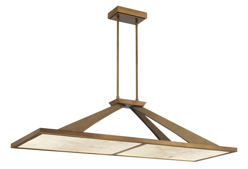 Minka-Lavery 2685-788-L LED Island Chandelier, Ashen Gold