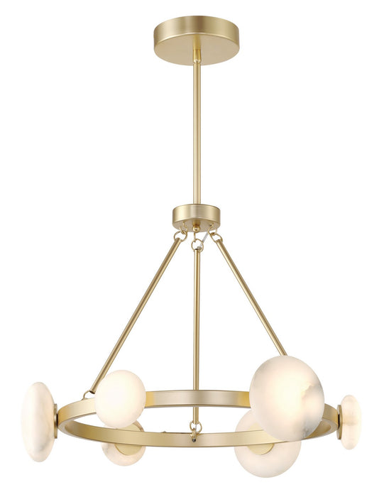 Minka-Lavery 3596-864-L LED Chandelier, Lily Gold