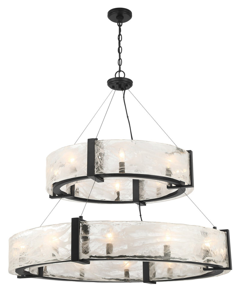 Minka-Lavery 3610-66A 20 Light Pendant, Coal