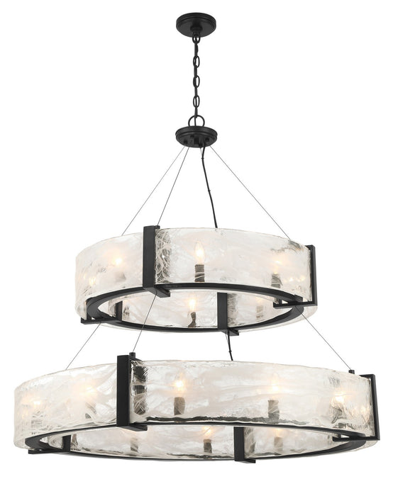 Minka-Lavery 3610-66A 20 Light Pendant, Coal