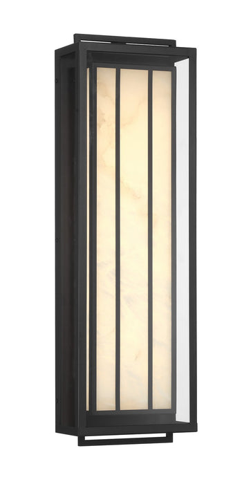 Minka-Lavery 77502-66-L LED Outdoor Wall Mount, Sand Coal