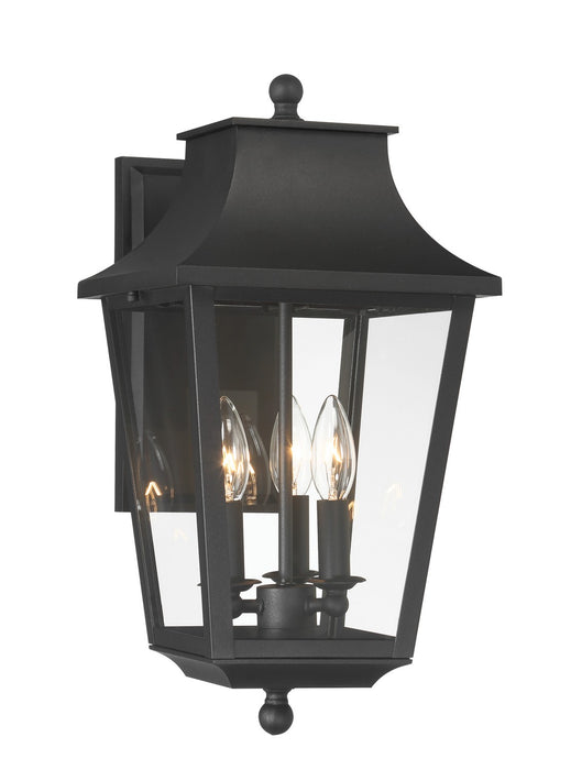 Minka-Lavery 73343-66 Three Light Outdoor Wall Mount, Sand Coal