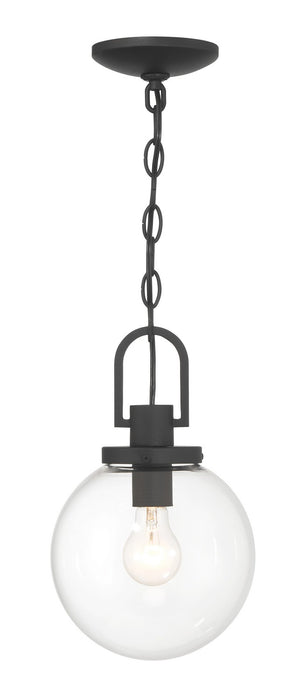Minka-Lavery 73364-66 One Light Outdoor Pendant, Sand Coal