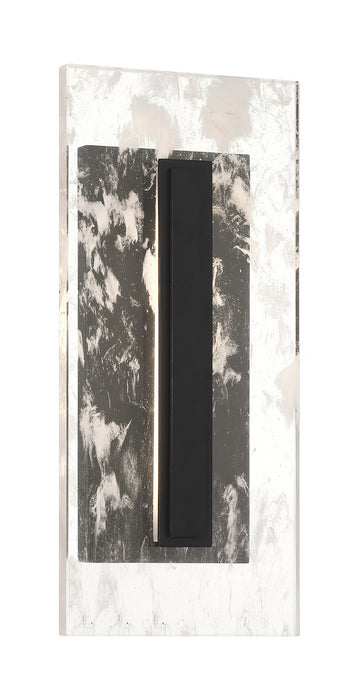 Minka-Lavery 77101-66-L LED Outdoor Wall Mount, Sand Coal