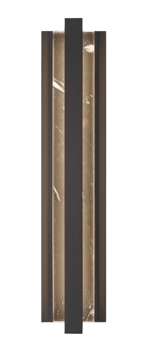 Minka-Lavery 77201-66-L LED Outdoor Wall Mount, Sand Coal