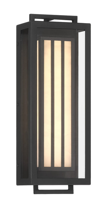 Minka-Lavery 77500-66-L LED Outdoor Wall Mount, Sand Coal