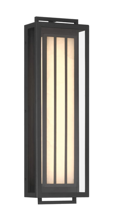 Minka-Lavery 77501-66-L LED Outdoor Wall Mount, Sand Coal