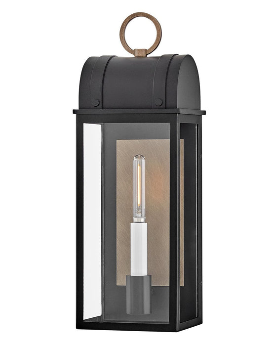 Hinkley 10660BK-BU LED Outdoor Wall Mount, Black