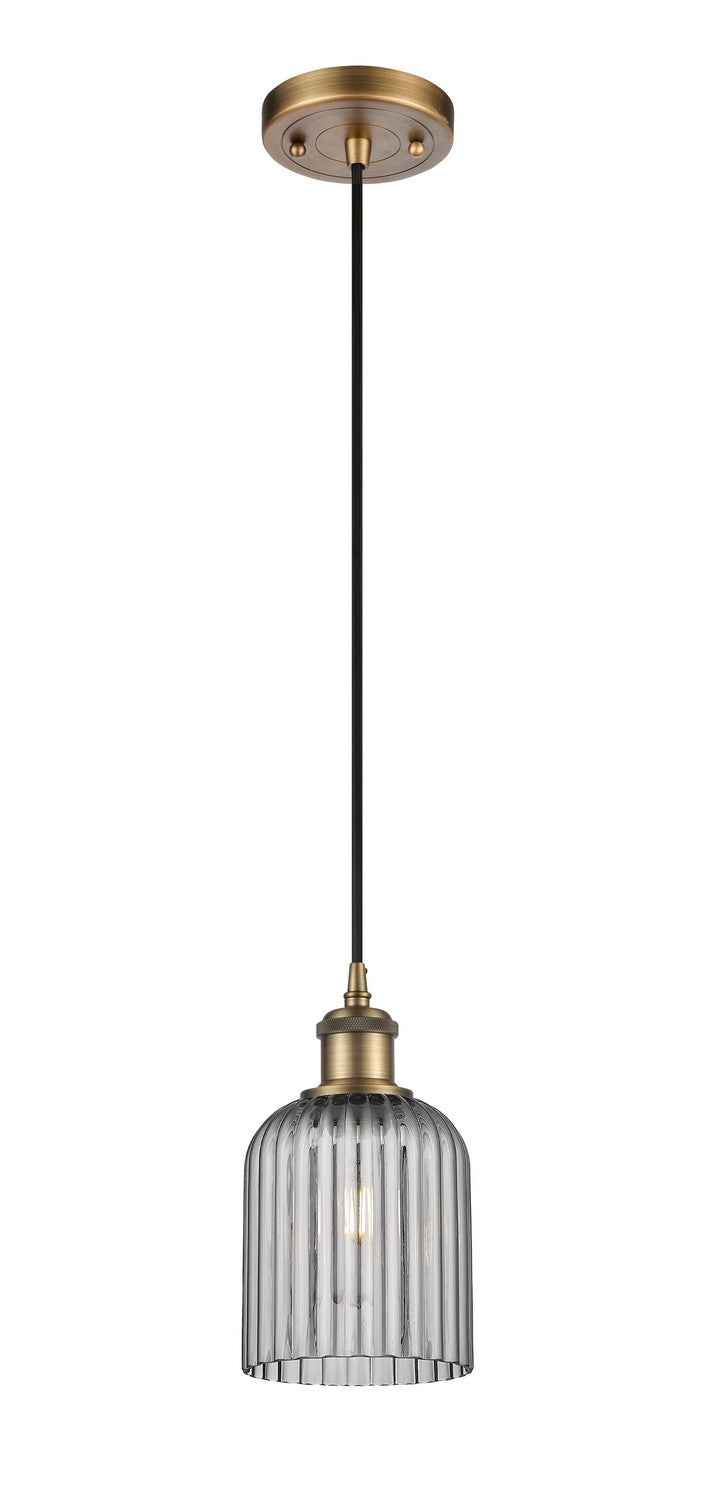 Innovations 516-1P-BB-G559-5SM One Light Mini Pendant, Brushed Brass
