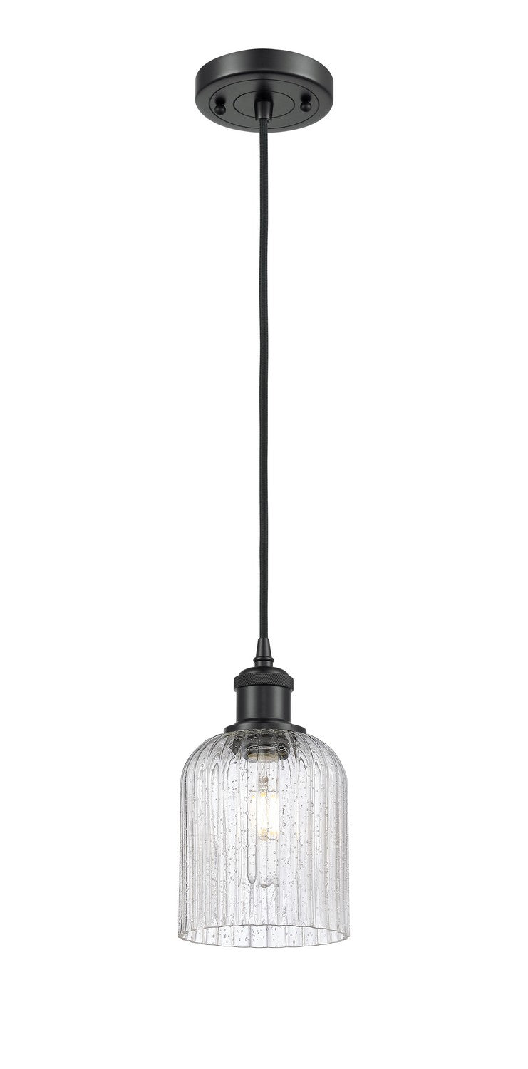 Innovations 516-1P-BK-G559-5SDY One Light Mini Pendant, Matte Black