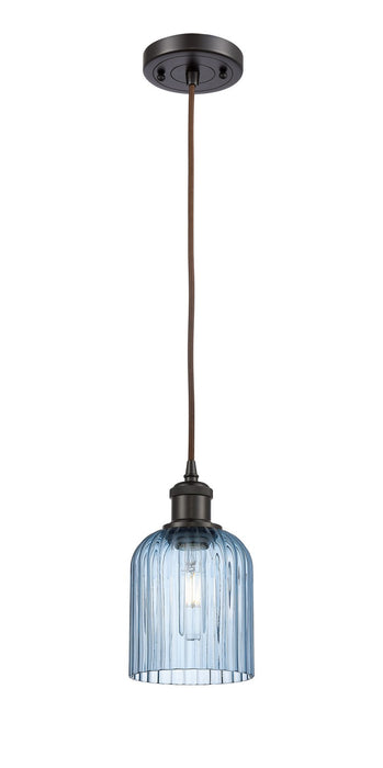 Innovations 516-1P-OB-G559-5BL One Light Mini Pendant, Oil Rubbed Bronze