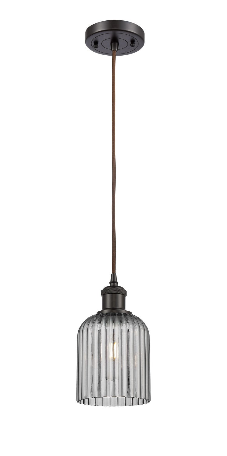 Innovations 516-1P-OB-G559-5SM One Light Mini Pendant, Oil Rubbed Bronze