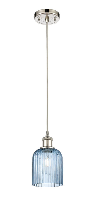 Innovations 516-1P-PN-G559-5BL One Light Mini Pendant, Polished Nickel