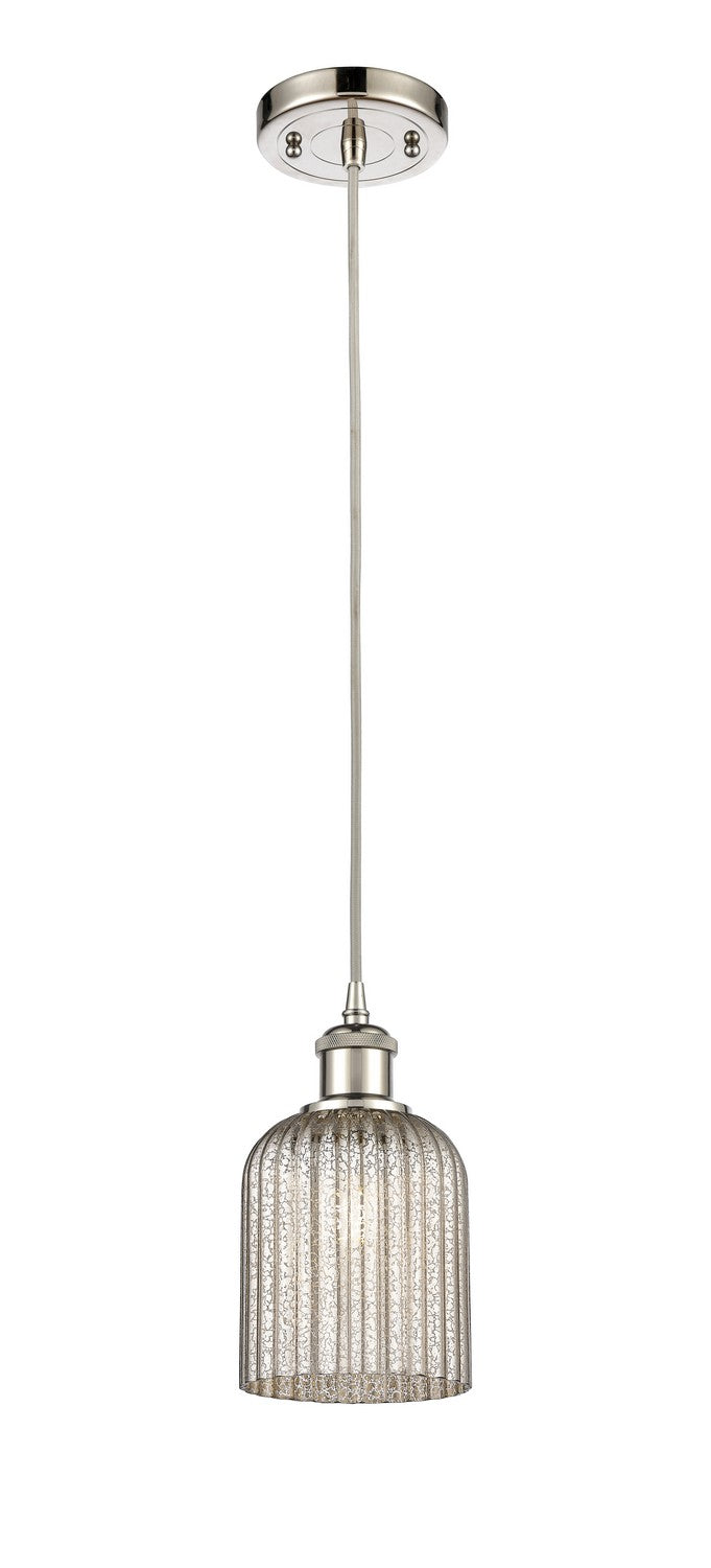 Innovations 516-1P-PN-G559-5ME One Light Mini Pendant, Polished Nickel