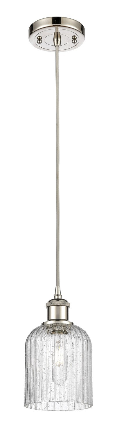 Innovations 516-1P-PN-G559-5SDY One Light Mini Pendant, Polished Nickel
