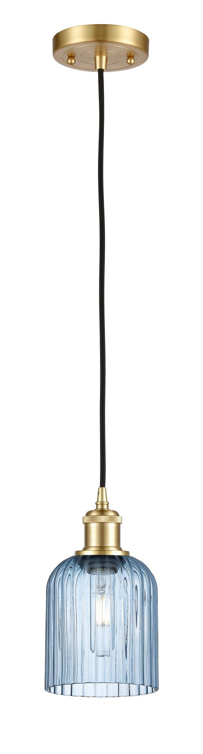 Innovations 516-1P-SG-G559-5BL One Light Mini Pendant, Satin Gold