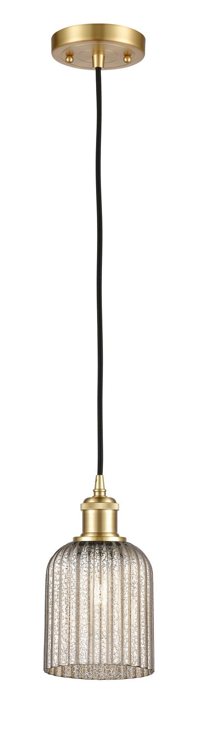 Innovations 516-1P-SG-G559-5ME One Light Mini Pendant, Satin Gold