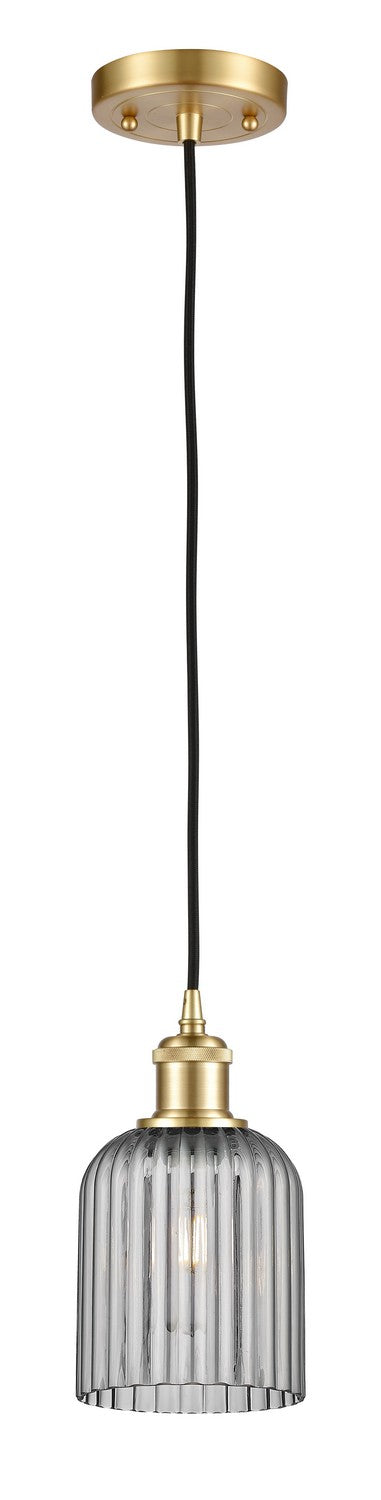 Innovations 516-1P-SG-G559-5SM One Light Mini Pendant, Satin Gold