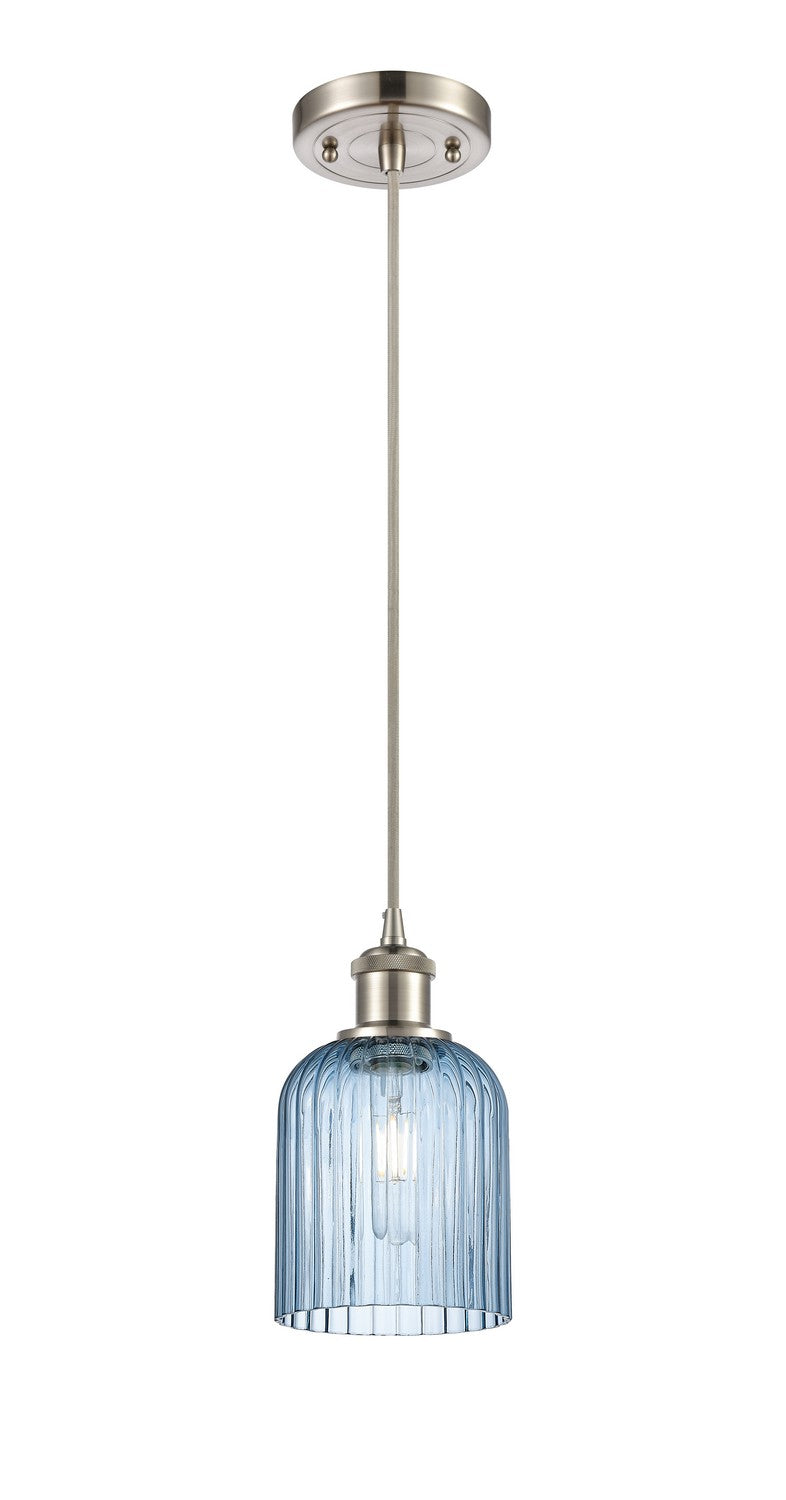 Innovations 516-1P-SN-G559-5BL One Light Mini Pendant, Brushed Satin Nickel