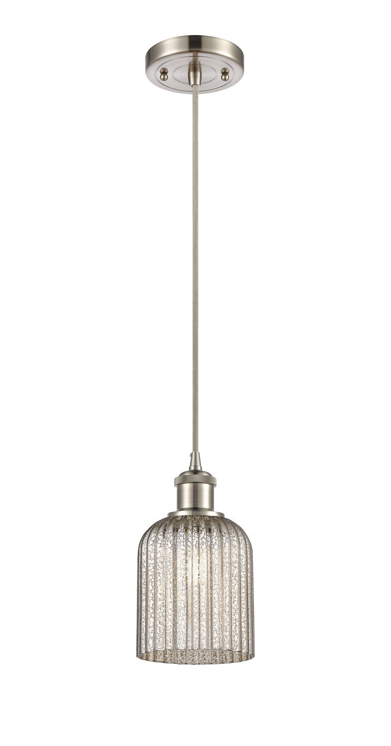 Innovations 516-1P-SN-G559-5ME One Light Mini Pendant, Brushed Satin Nickel