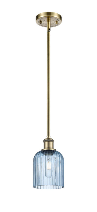 Innovations 516-1S-AB-G559-5BL One Light Mini Pendant, Antique Brass