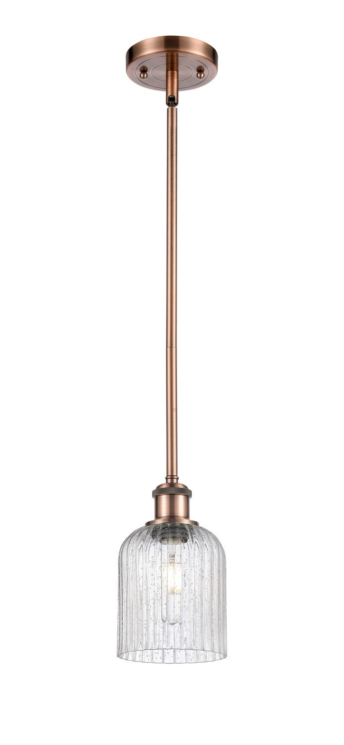 Innovations 516-1S-AC-G559-5SDY One Light Mini Pendant, Antique Copper