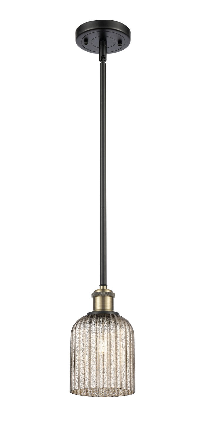 Innovations 516-1S-BAB-G559-5ME One Light Mini Pendant, Black Antique Brass