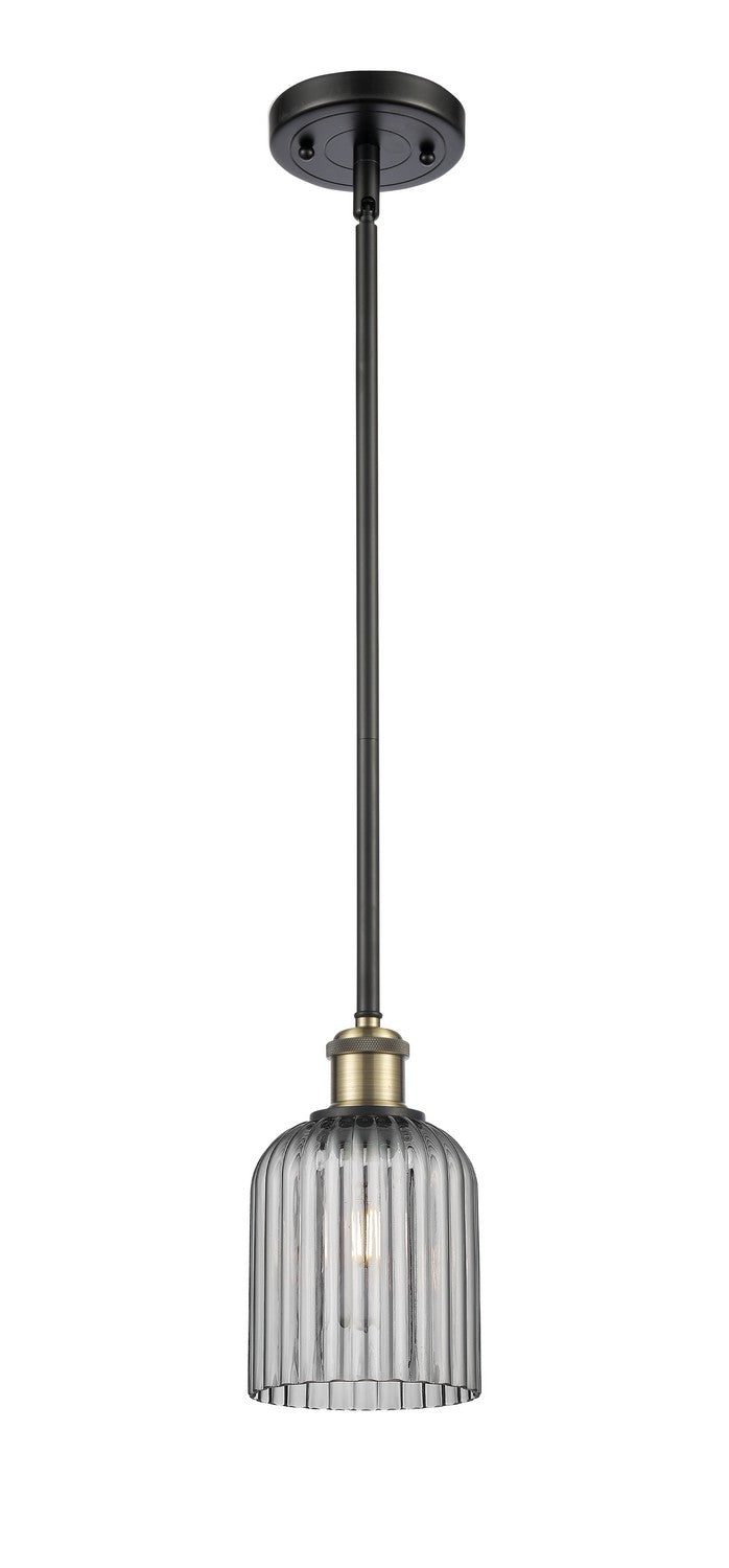 Innovations 516-1S-BAB-G559-5SM One Light Mini Pendant, Black Antique Brass