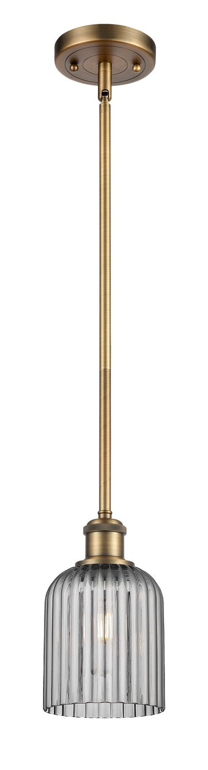 Innovations 516-1S-BB-G559-5SM One Light Mini Pendant, Brushed Brass