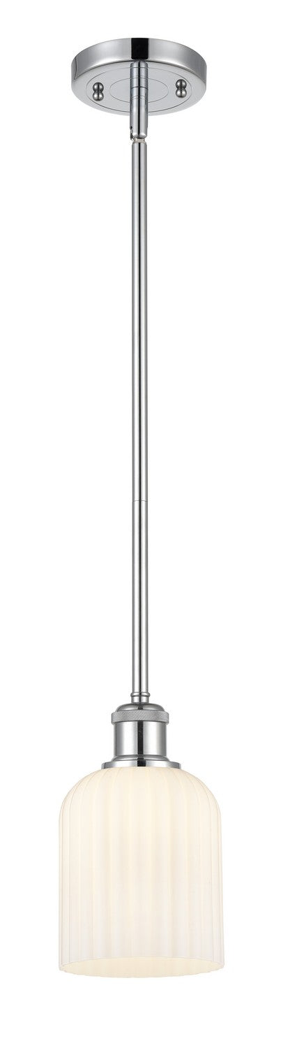 Innovations 516-1S-PC-G559-5GWH One Light Mini Pendant, Polished Chrome